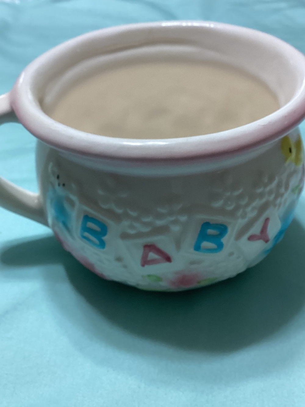 Vintage BABY Designs Planter Cup Flower Holder Vase